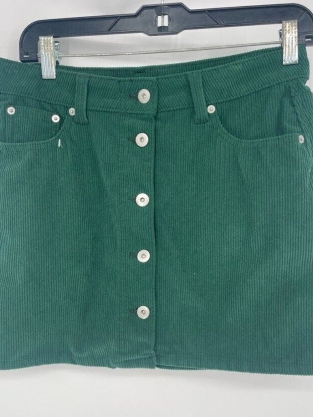 green‎ corduroy skirt, size 9 - Picture 2 of 2